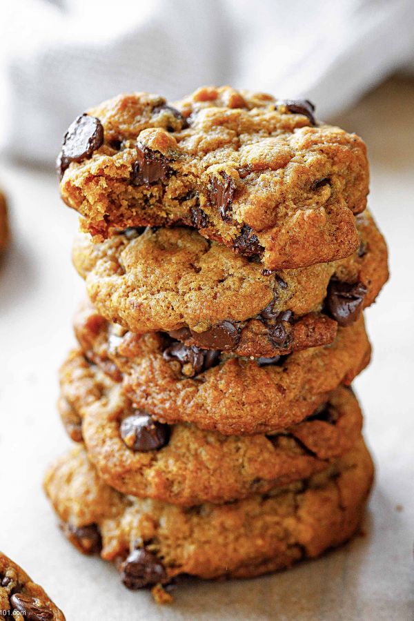 Pumpkin Chocolate Chip Cookies - #recipe by #eatwell101 - https://003.wrwe1r1zs3czx3c.workers.dev/pumpkin-chocolate-cookies-recipe
