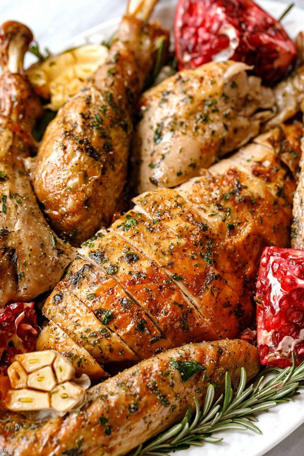 Rosemary Orange Roasted Turkey - #recipe by #eatwell101 - https://003.wrwe1r1zs3czx3c.workers.dev/rosemary-orange-roasted-turkey-recipe