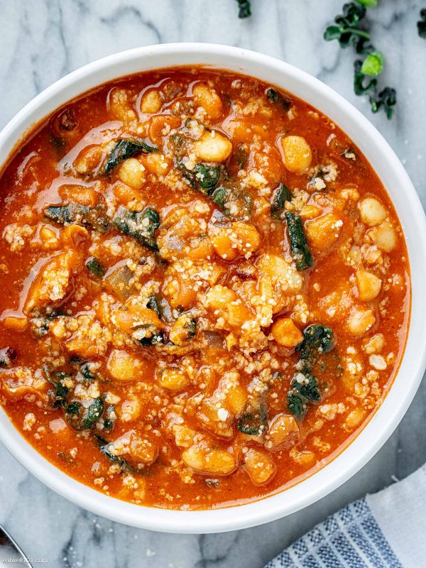 Parmesan Bean Soup