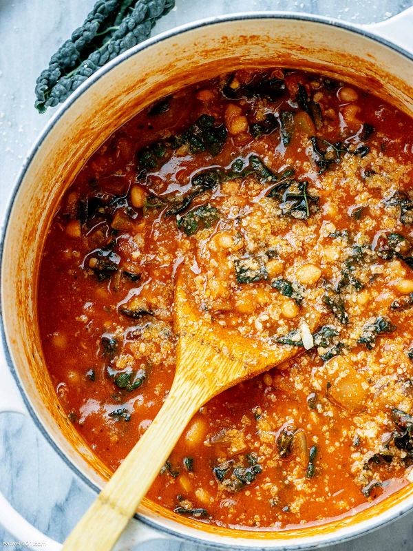 Parmesan Bean Soup