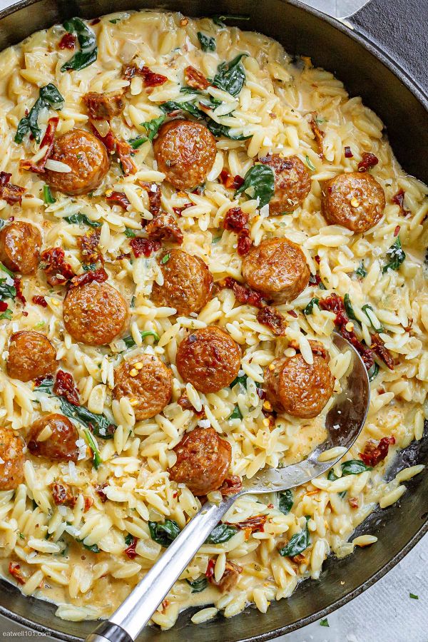 Creamy Sausage Pasta - #recipe by #eatwell101 - https://003.wrwe1r1zs3czx3c.workers.dev/creamy-sausage-pasta-recipe