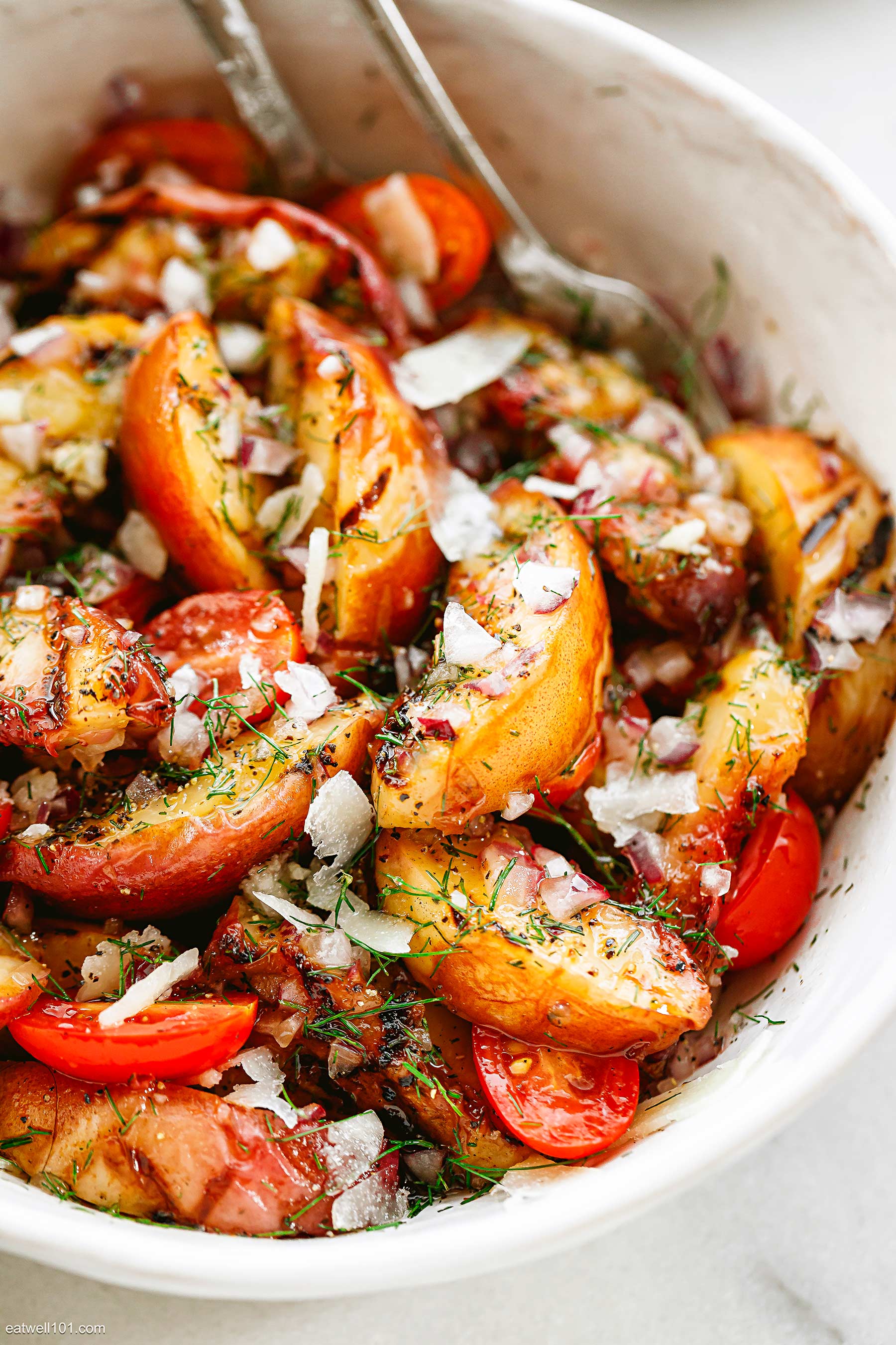 peach salad ideas
