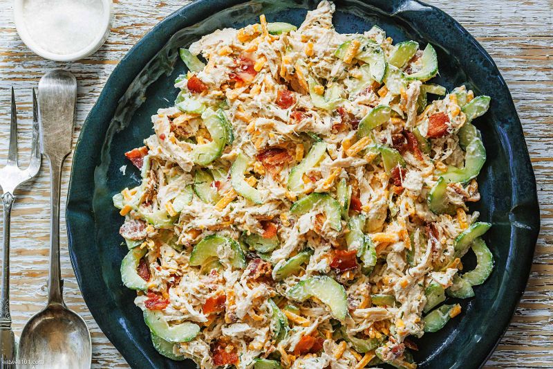 Ranch Chicken Salad {Quick and Easy}