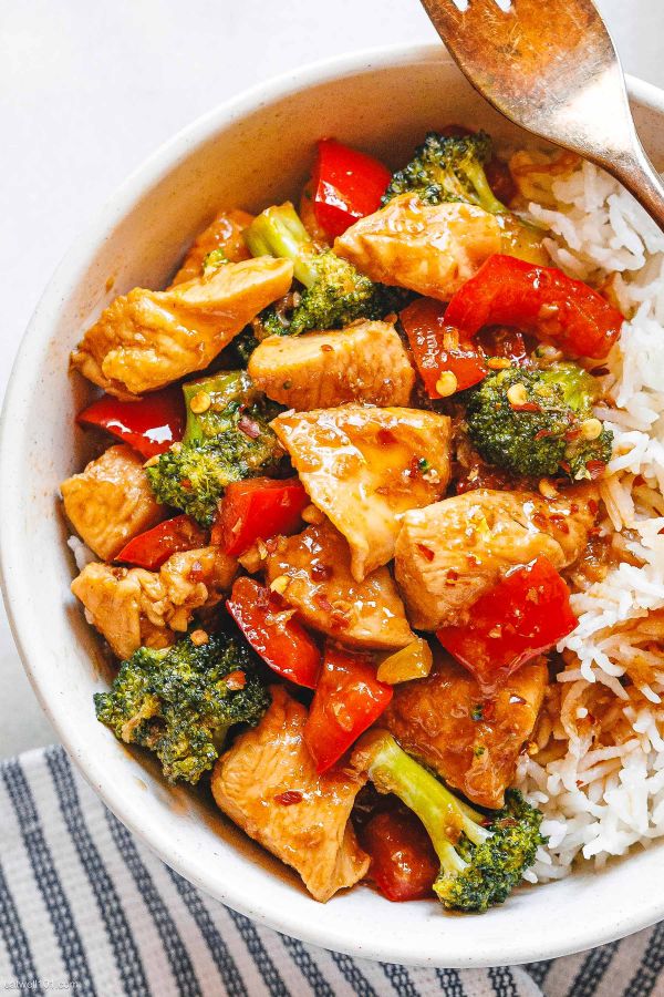 Easy Teriyaki Chicken Rice - #recipe by #eatwell101 - https://003.wrwe1r1zs3czx3c.workers.dev/teriyaki-chicken-rice-recipe