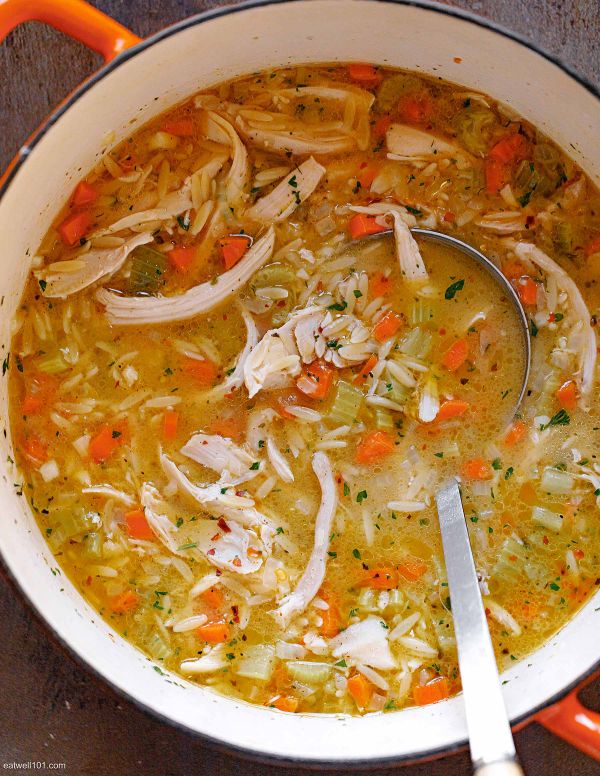 Healthy Lemon Chicken Soup