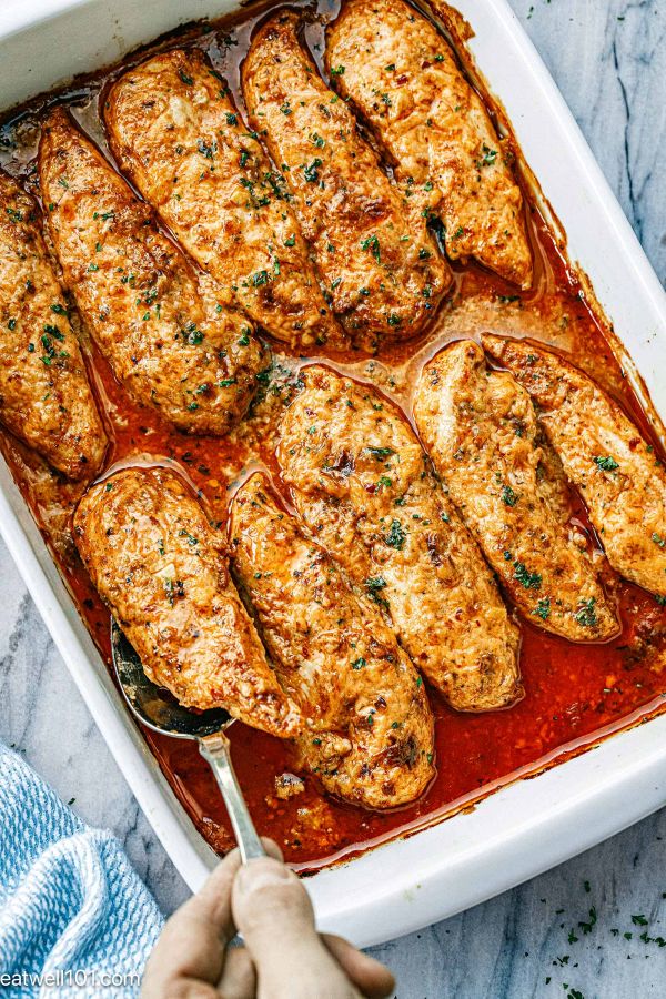 Bang Bang Chicken Bake - #recipe by #eatwell101 - https://003.wrwe1r1zs3czx3c.workers.dev/bang-bang-chicken-bake-recipe