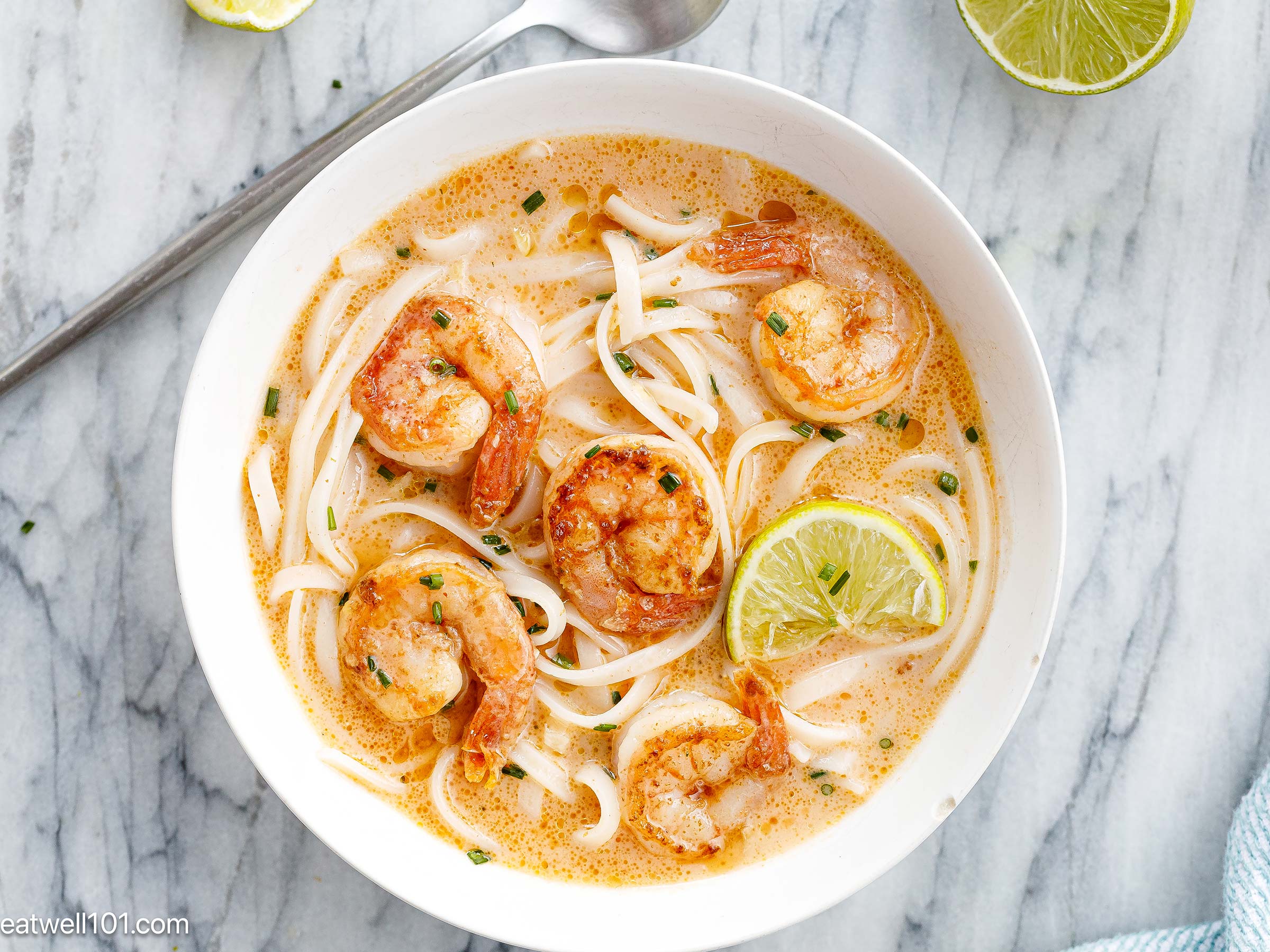 Thai Shrimp Noodle Soup