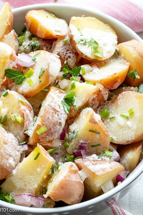 Easy Potato Salad - #recipe by #eatwell101 - https://003.wrwe1r1zs3czx3c.workers.dev/potato-salad-recipe