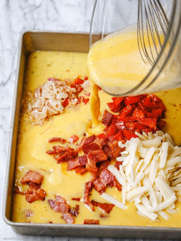 Cheesy Bacon Frittata