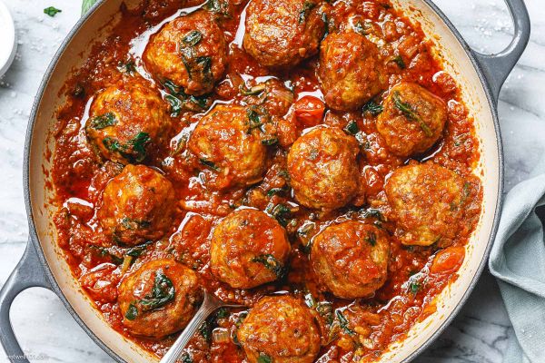 turkey-ricotta meatballs recipe