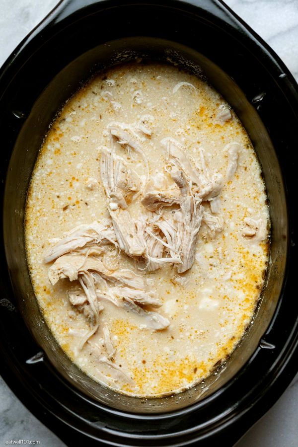 Slow Cooker Jalapeño Popper Chicken Soup