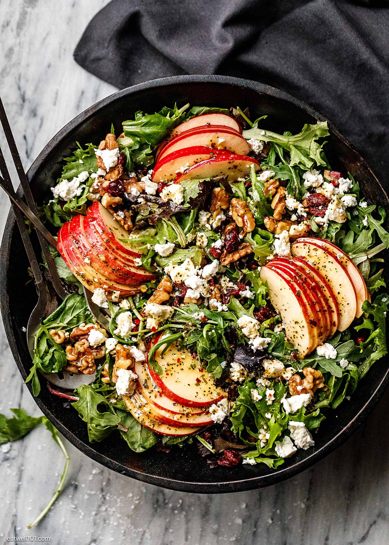 healthy apple salad recipe