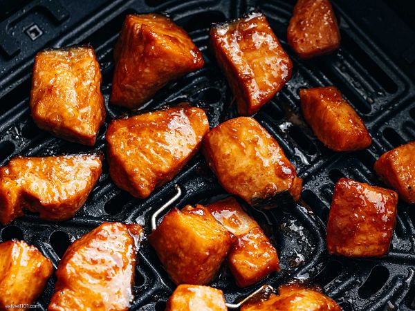 air fryer salmon bites recipe 2