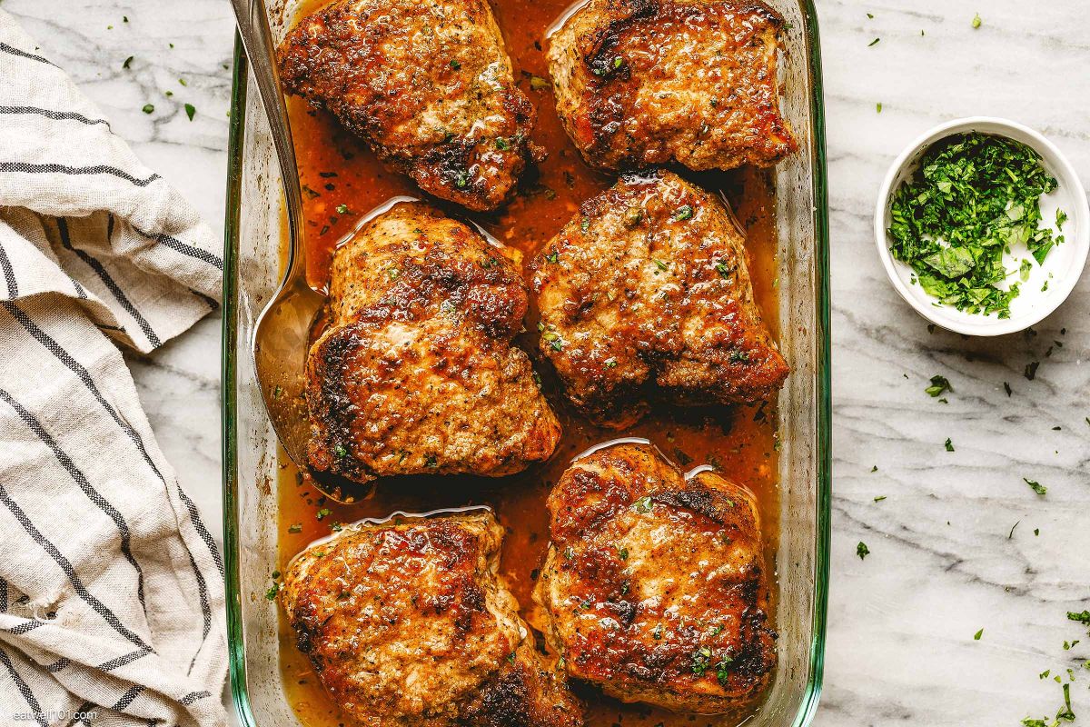 Easy Baked Pork Chops (Juicy & Tender Every Time)