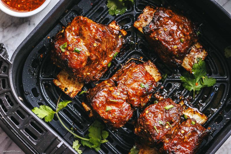 Air Fryer Beef Short Ribs