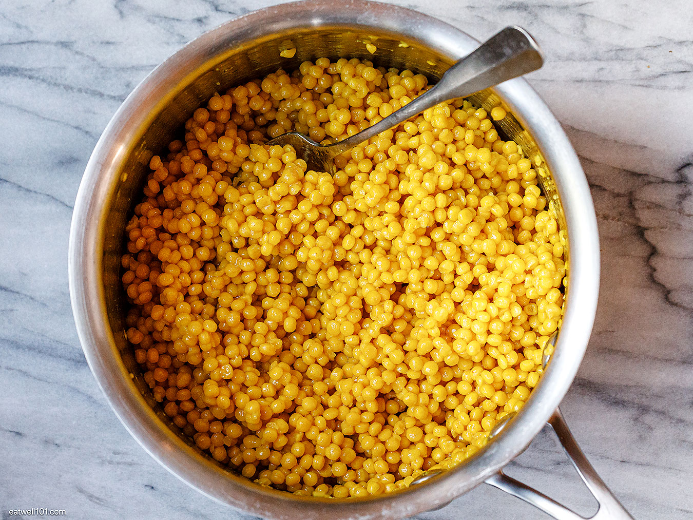 cooked pearl couscous