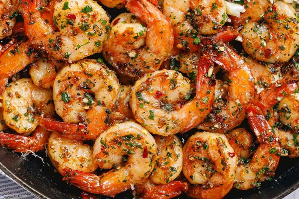 pan seared shrimp recipe