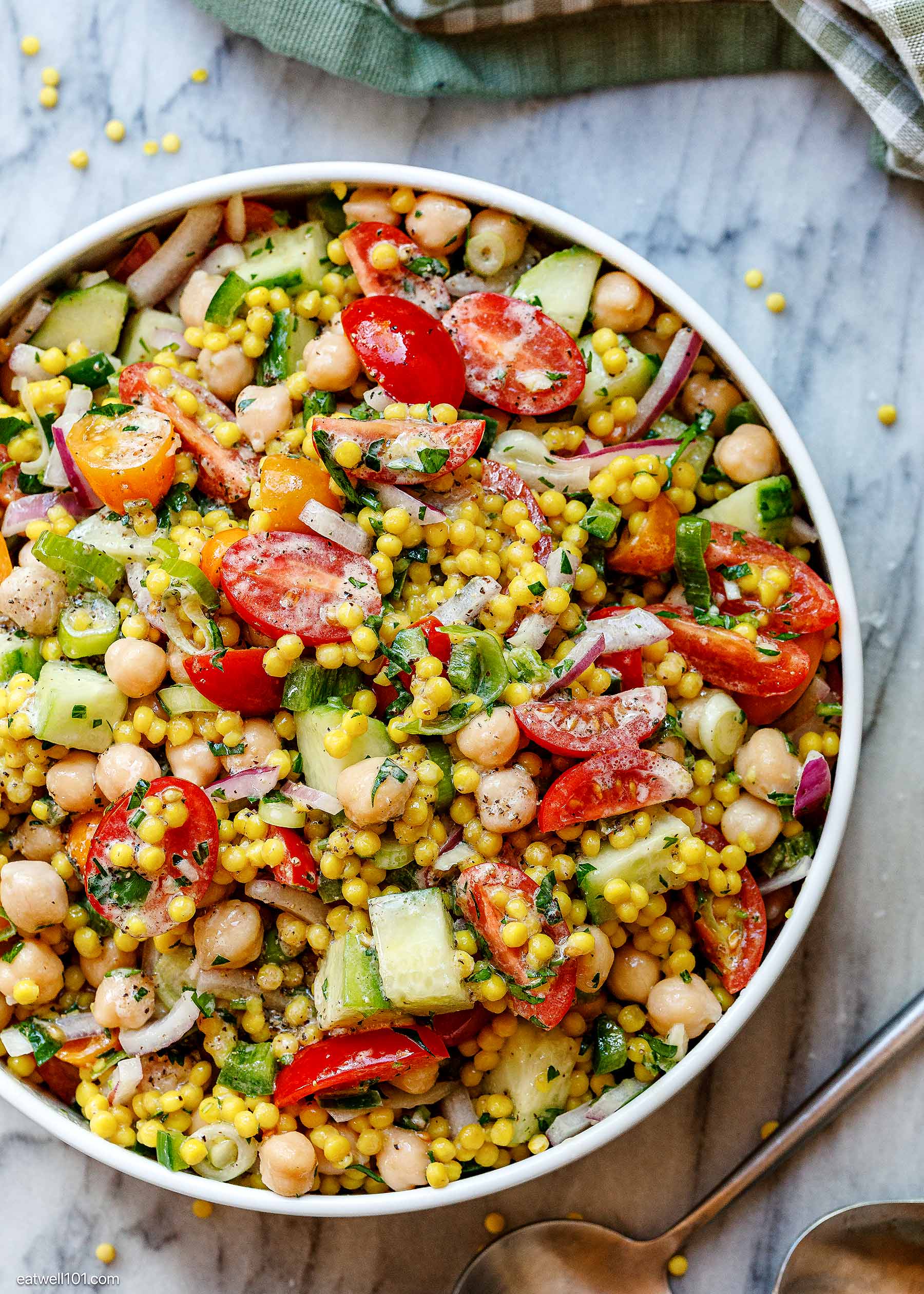 pearl couscous salad
